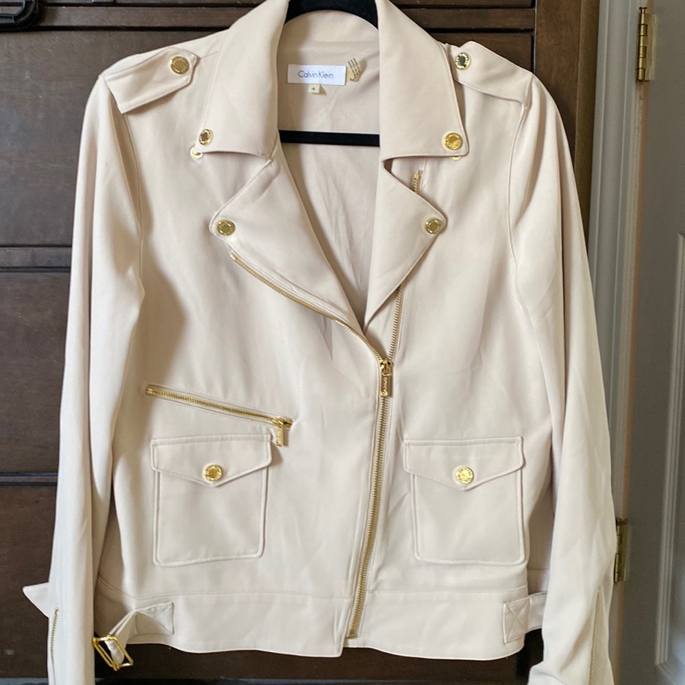 Calvin Klein moto jacket